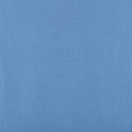 Sample - Light Weight Plain Linen Cornflower Blue