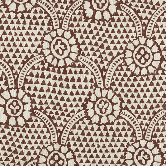 Ivan Dual Use Archive Print in Raisin/Natural