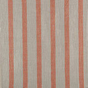 Bold Stripe Linen Terracotta/Natural