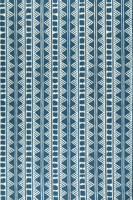 Sample - Kitezh Dual Use Archive Print in Prussian Blue/Ivory White