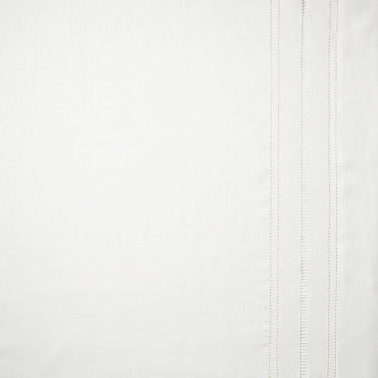 Sample - Drawn Thread – Ladder & Hemstitch Edge Ivory White