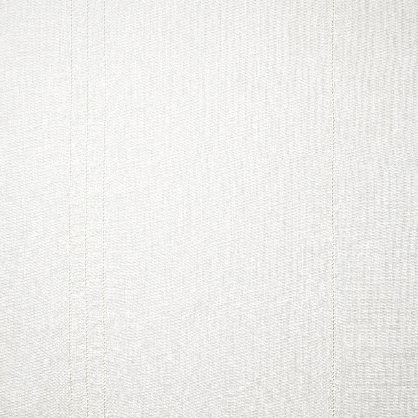 Drawn Thread - Hemstitch Rows Ivory White