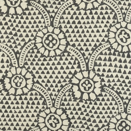 Ivan Dual Use Archive Print in Charcoal/Natural