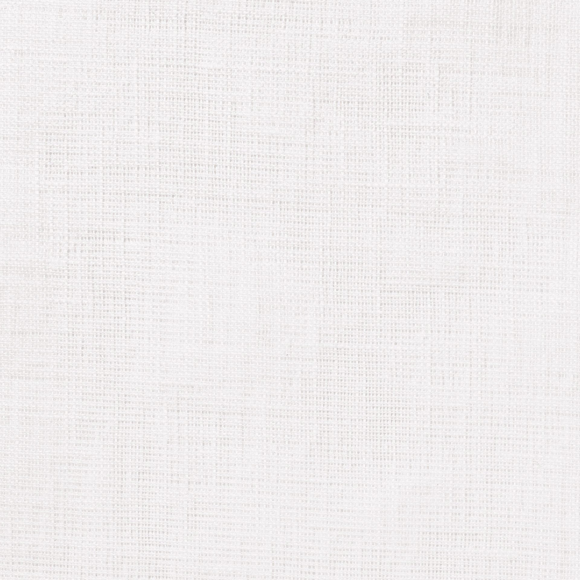 Sample - Sheer Linen Plain White