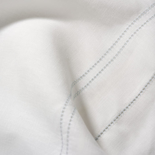Sample – Chambray Blue Hemstitch