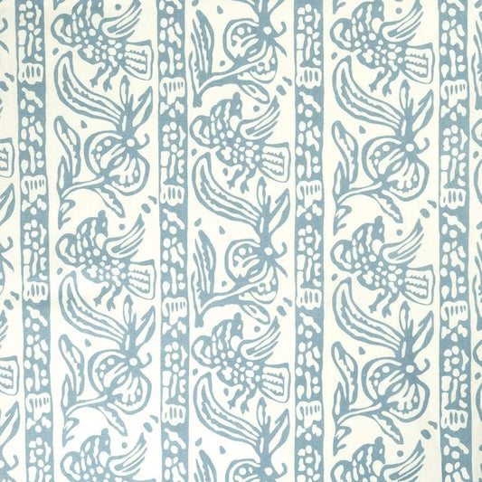 Finist Dual Use Archive Print in Chambray Blue/Ivory White