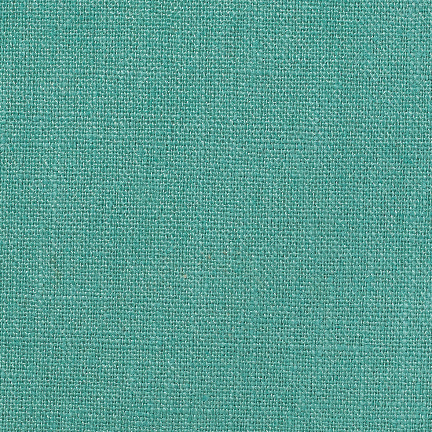 Light Weight Plain Linen Turquoise