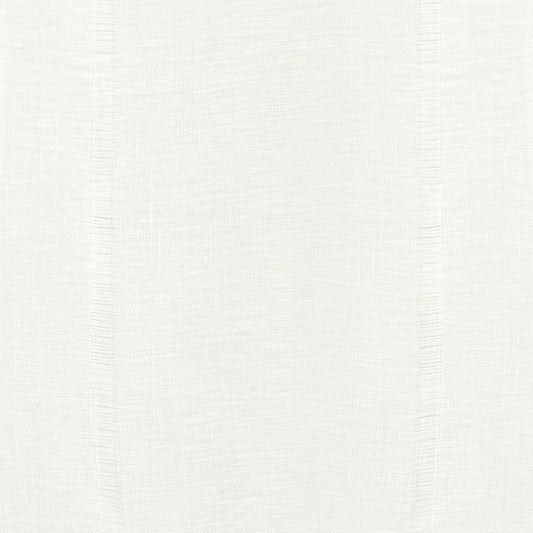 Sheer Linen Drawn Thread White