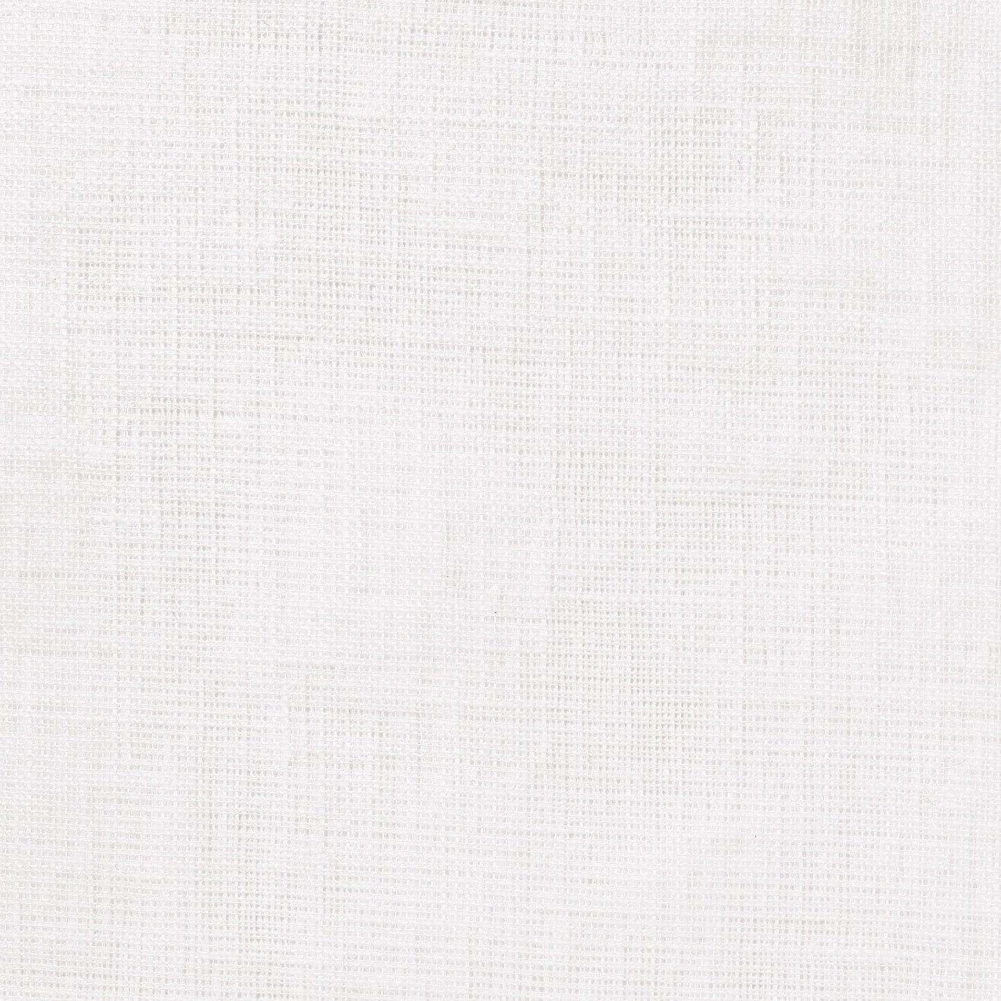 Sheer Linen Plain White