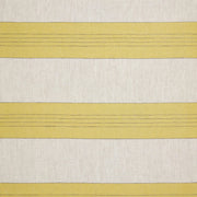 Broad Stripe Linen (Horizontal stripes) Chinese Yellow/Natural