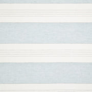 Broad Stripe Linen (Horizontal stripes) Parma Grey/White