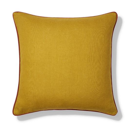 Chinese Yellow Terracotta Trim cushion