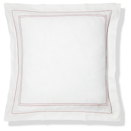 Pillowcase Hemstitch Claret