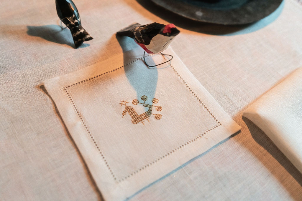 Cocktail Napkin Hemstitch