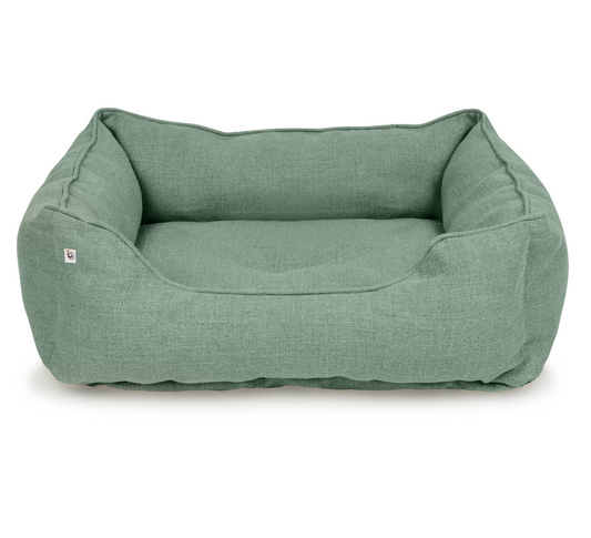 Dog Bed in Mid Weight Linen