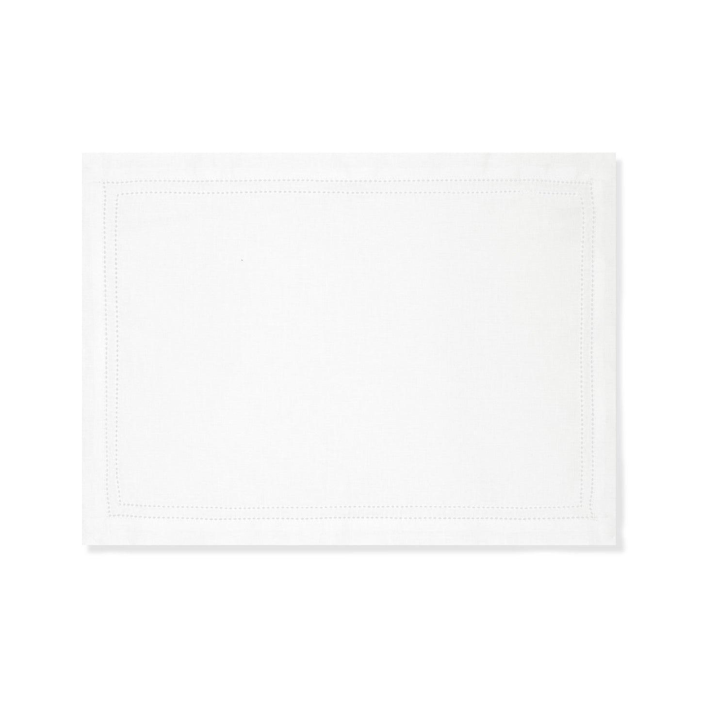 Set of Double Hemstitch Edge Placemats