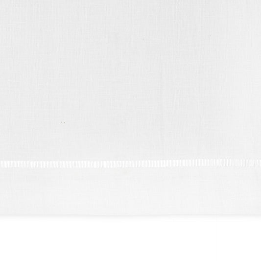 Sample – Drawn Thread Lambrequin Ladder Stitch Edge Ivory White