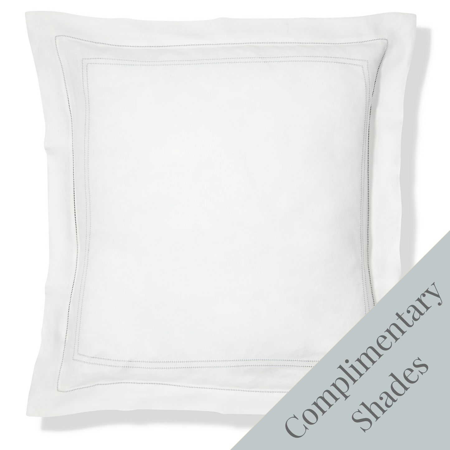 Pillowcase Hemstitch Deep Parma Grey