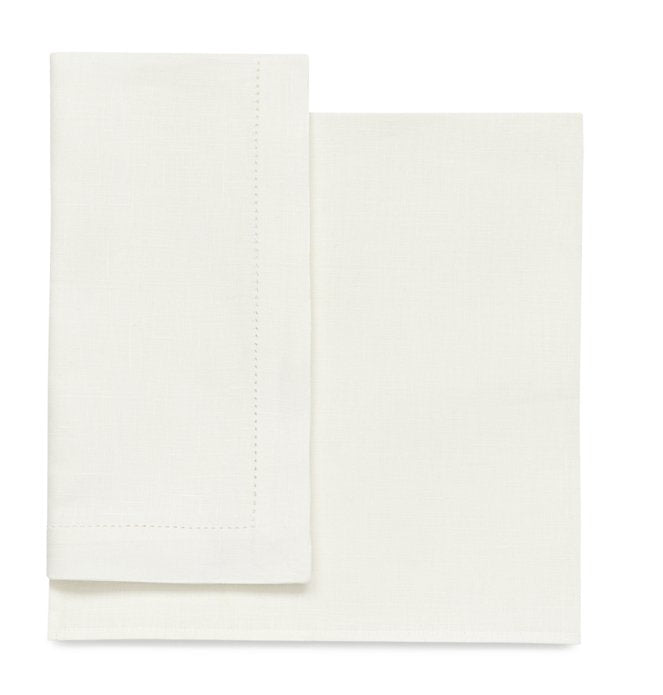 Ivory White Hemstitch Napkin