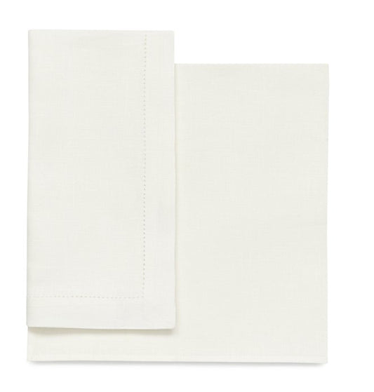 Ivory White Hemstitch Napkin