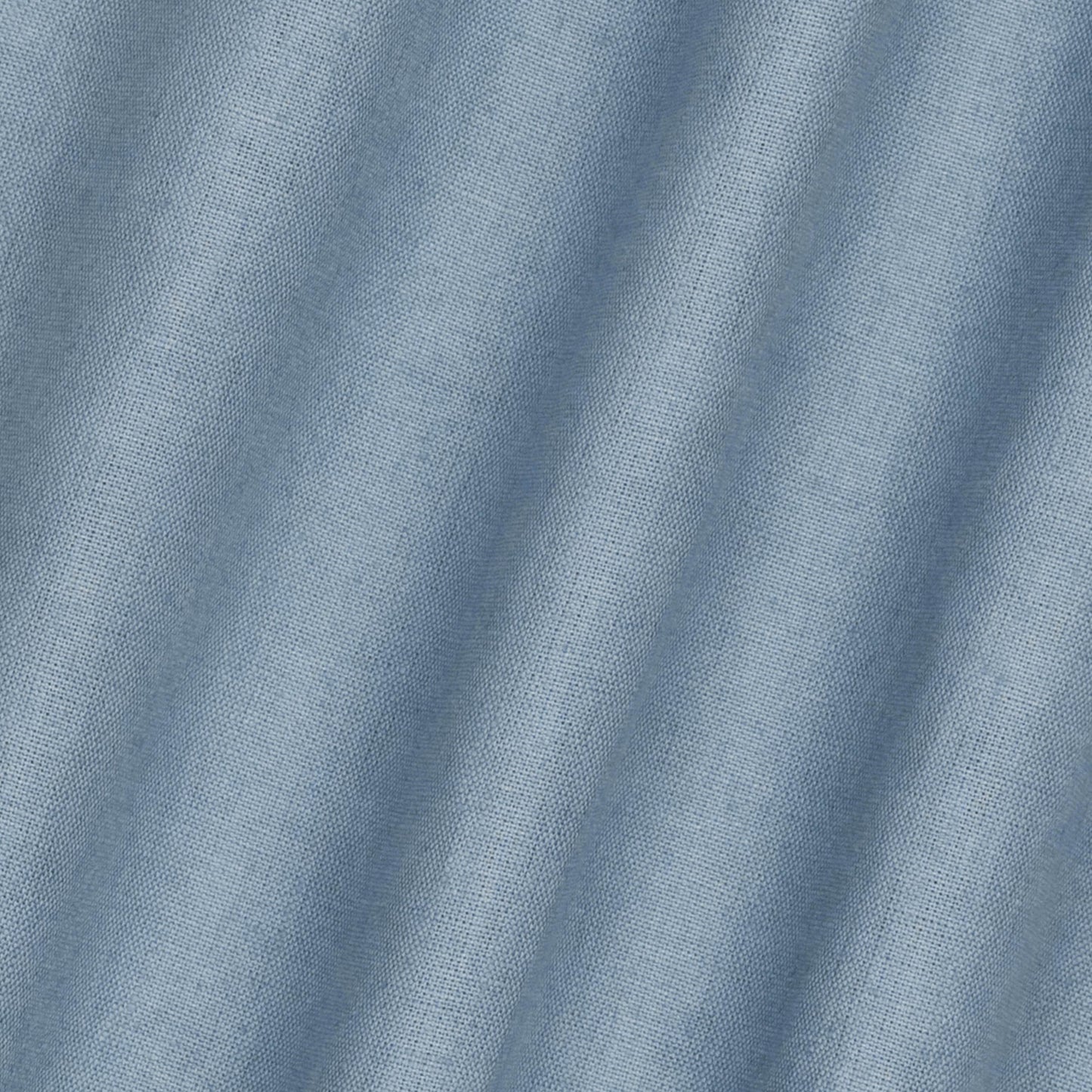 Light Weight Fine Weave Linen Chambray Blue