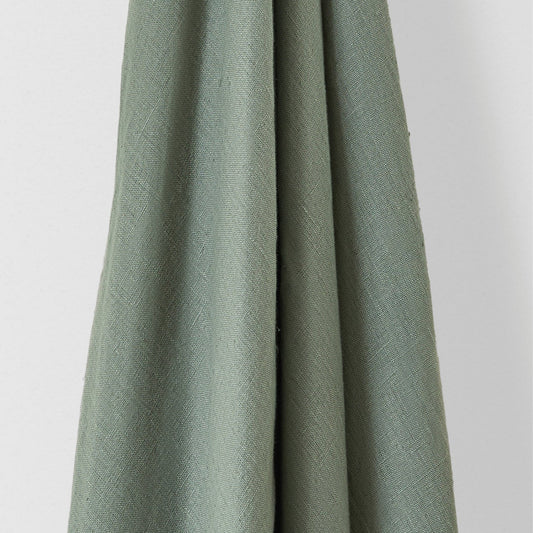 Light Weight Plain Linen Celadon