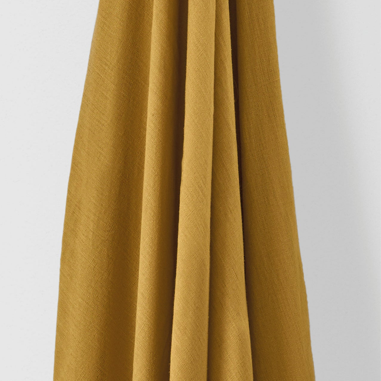 Light Weight Plain Linen Ochre