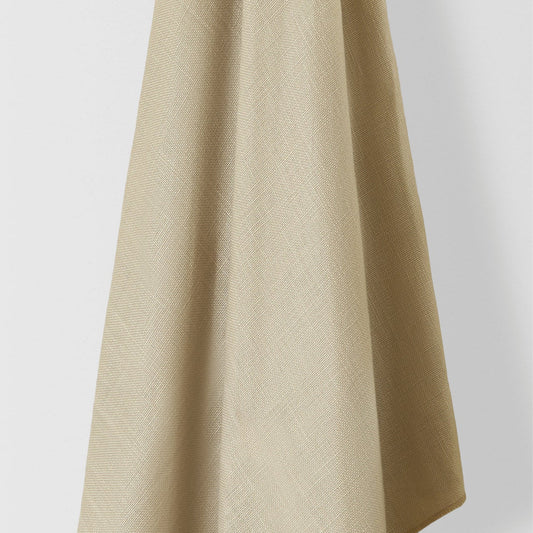 Light Weight Plain Linen Pale Gold