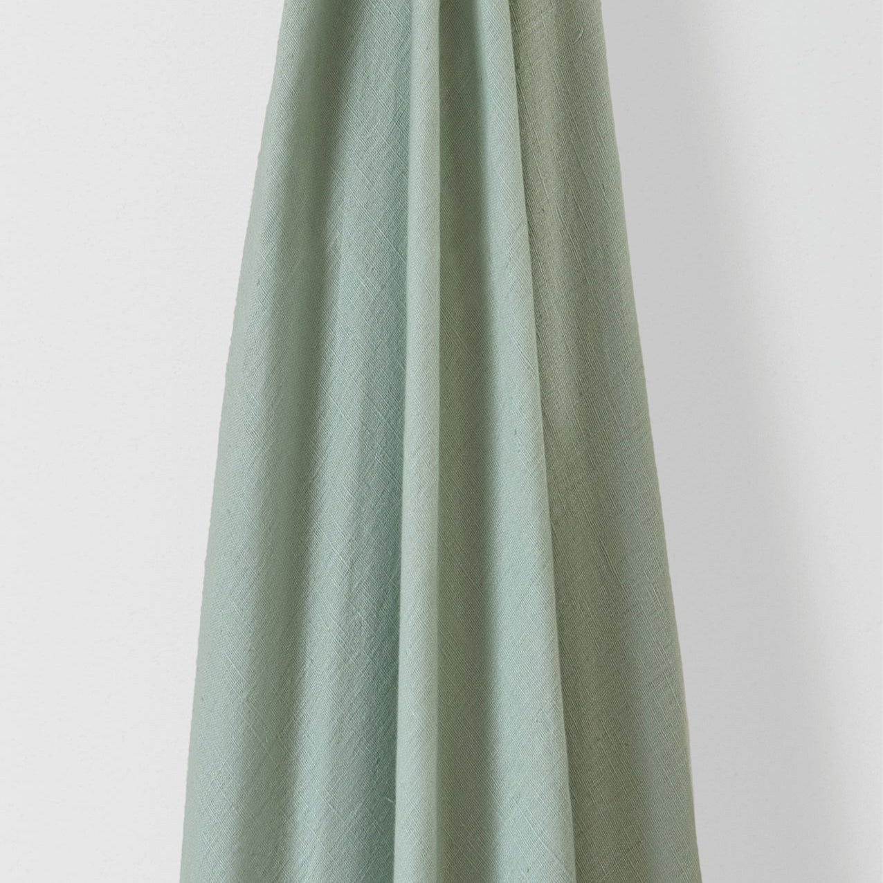 Light Weight Plain Linen Sea Green