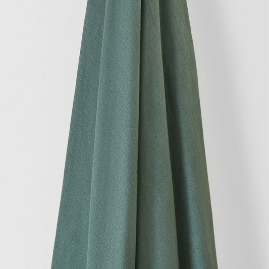 Light Weight Plain Linen Teal