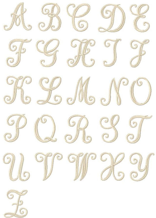 Set of 3 - 1 Initial