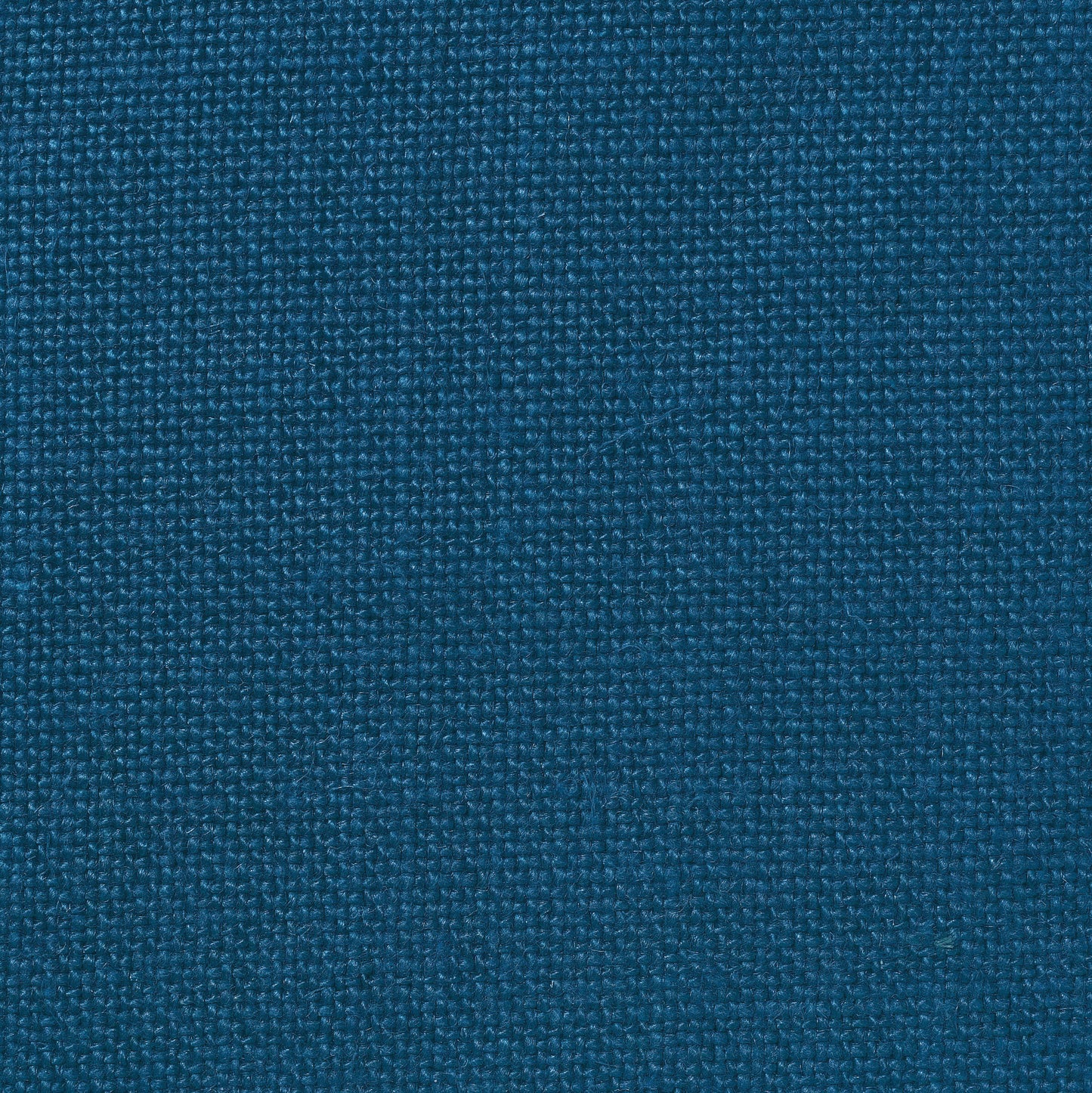 Off Cut - 1.4m Mid Weight Plain Linen Prussian Blue
