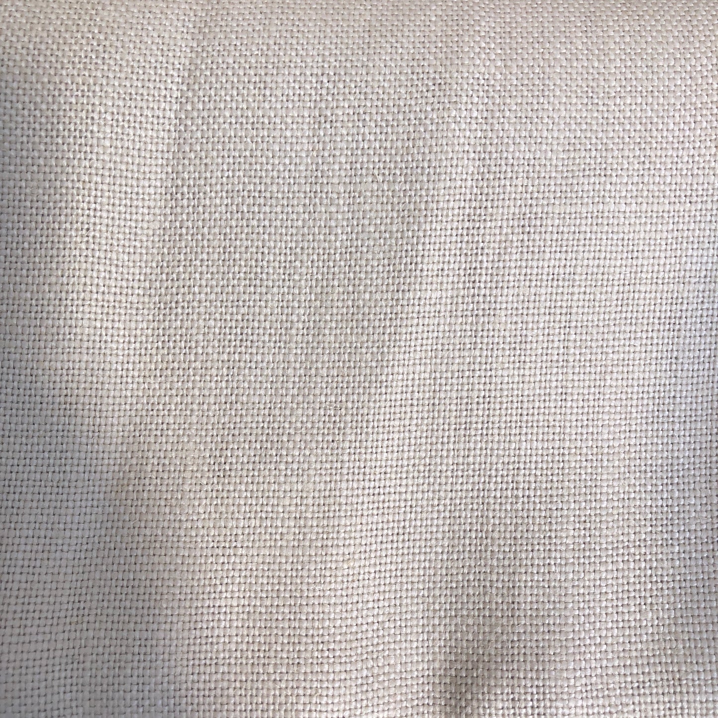 Off Cut - Mid Weight Plain Linen Development Sample 2026 Beige Ex Display Wing With Fabric Eyelet