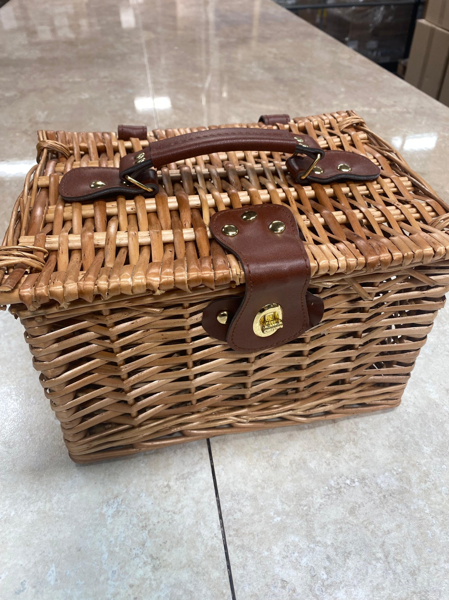 Wicker Hamper Basket