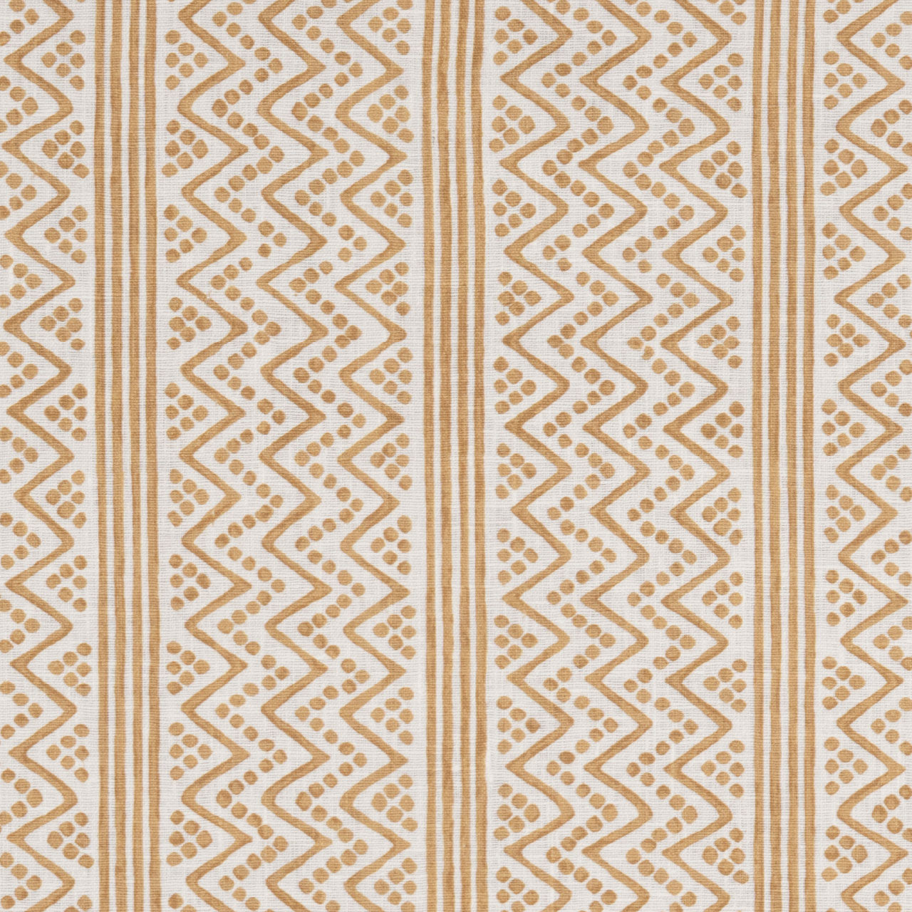 Sample - Scherezade Dual Use Printed Linen Washed Gold/Oyster