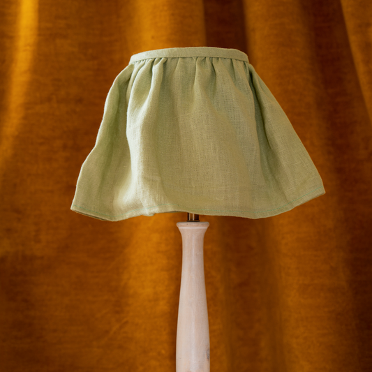 Available Now Loose Pleat Eucalyptus Lampshade
