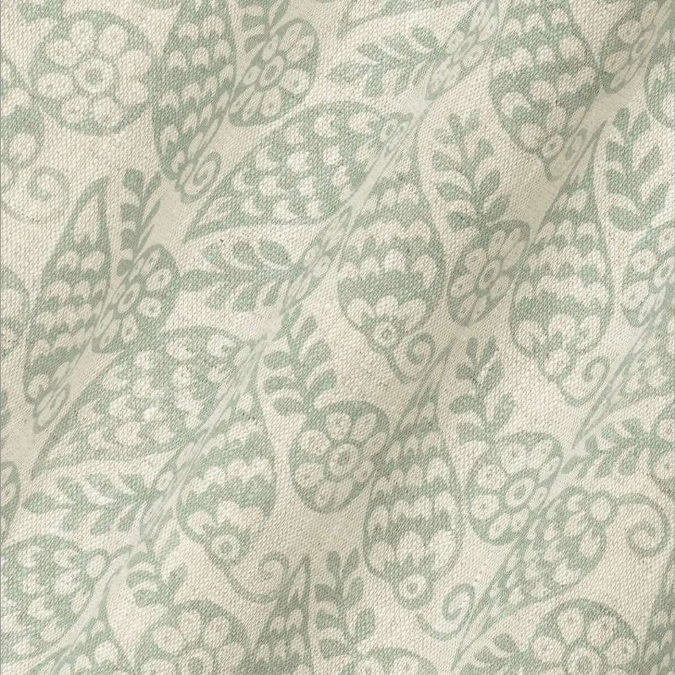 Katya Dual Use Archive Print in Celadon/Natural