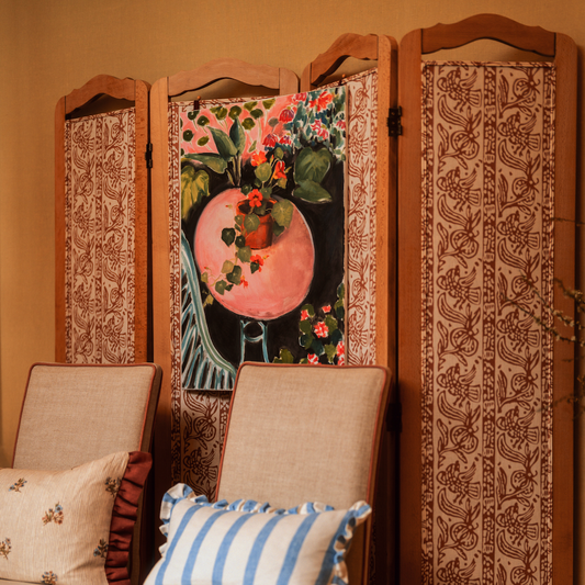 Finist Dual Use Archive Print in Sirin Terracotta/Oyster