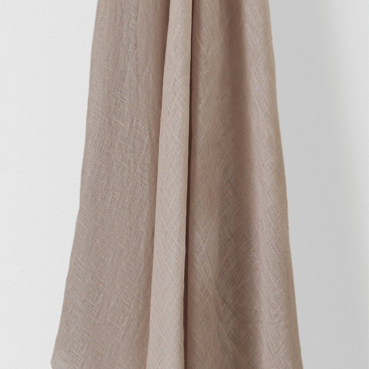 Sheer Linen Plain Putty