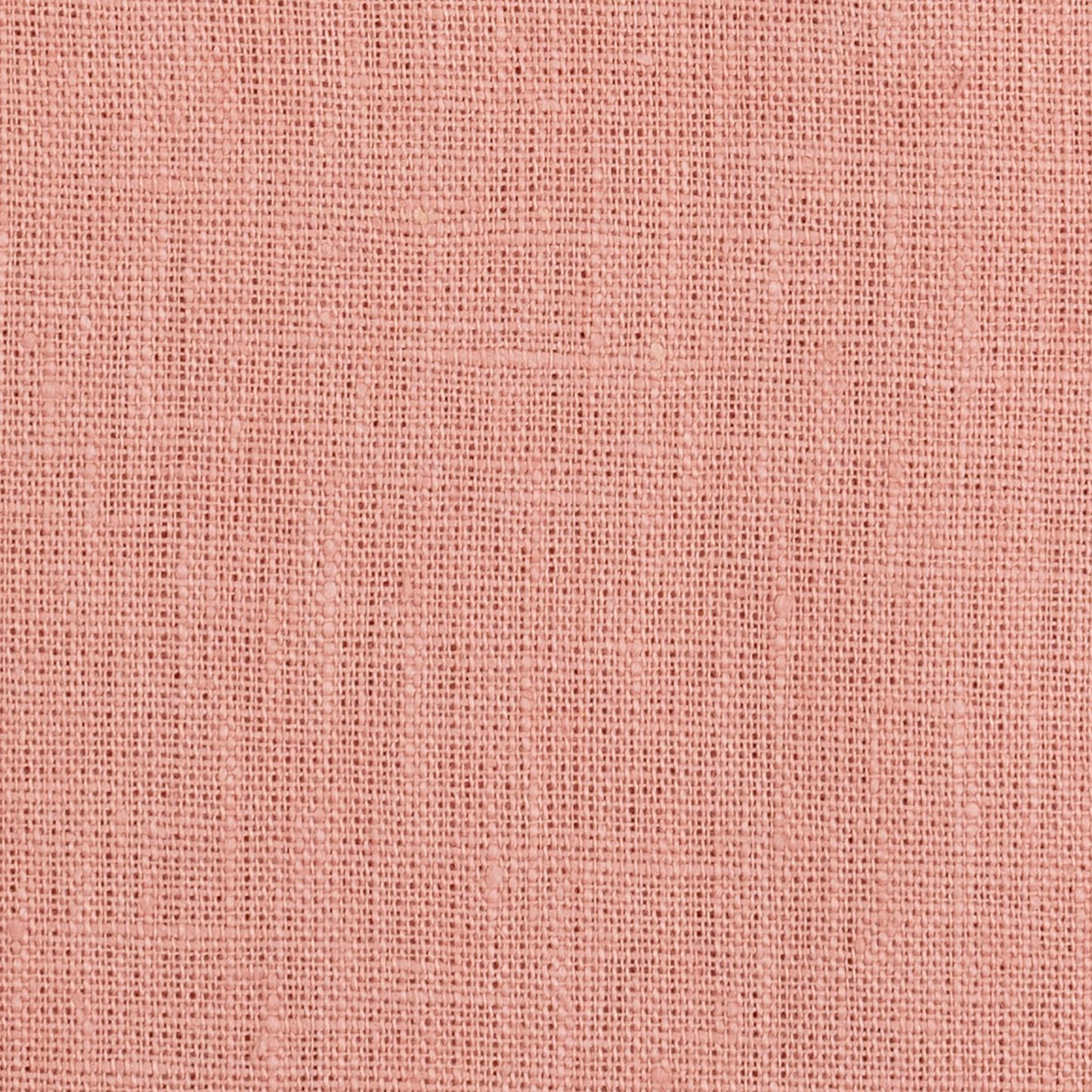 Light Weight Plain Linen Soft Coral