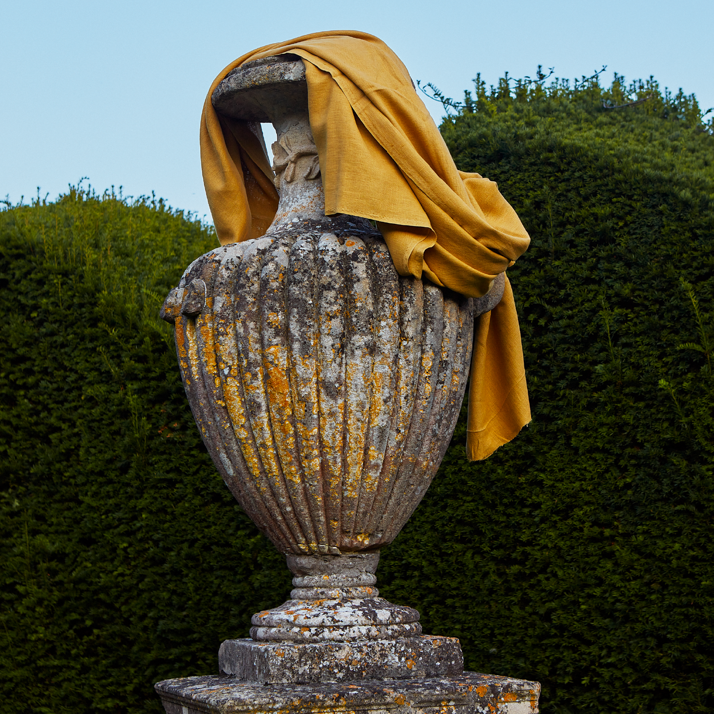 Light Weight Plain Linen Ochre