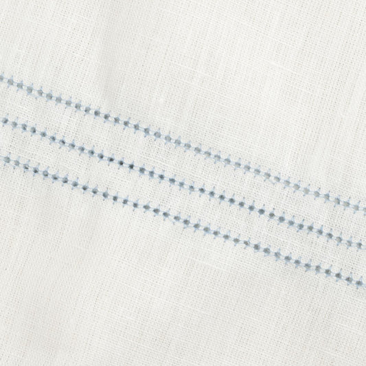Tablecloth Hemstitch Sky Blue - 175cm x 175cm