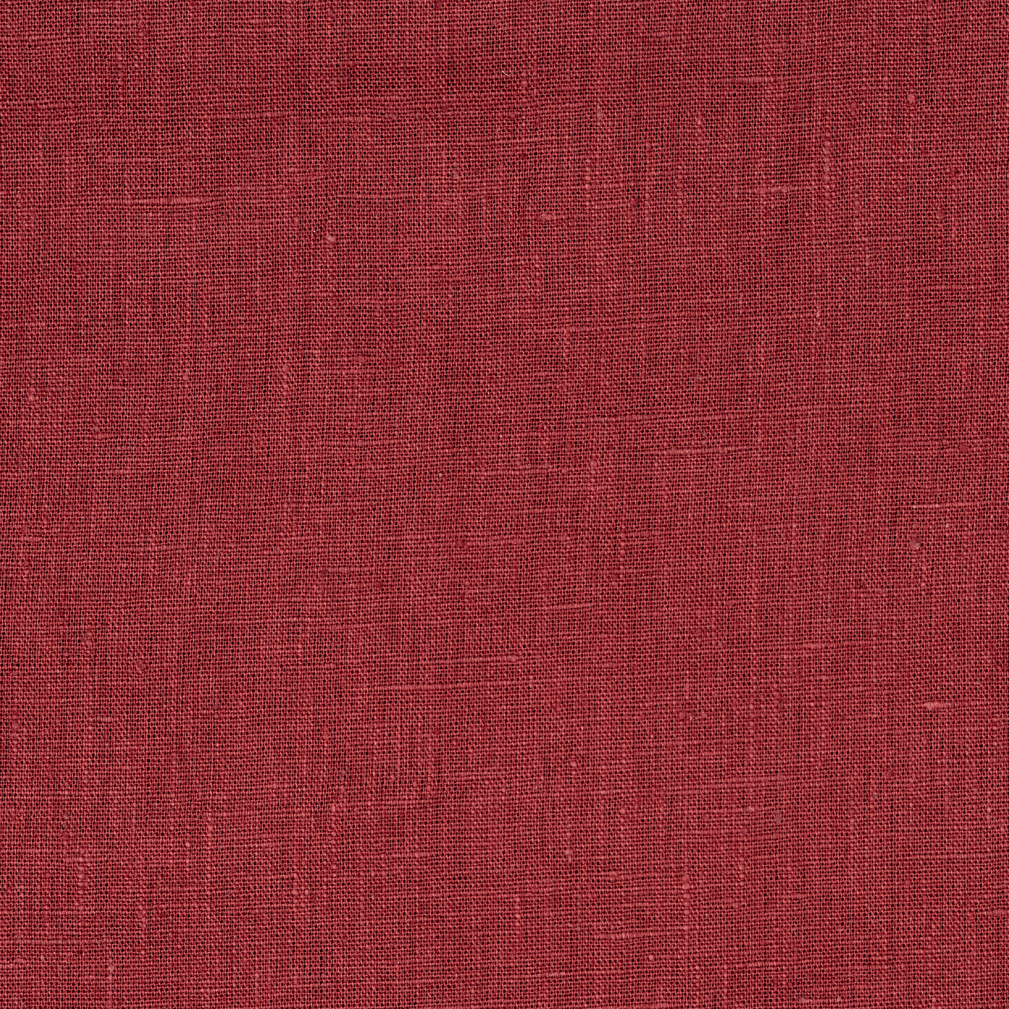 Light Weight Plain Linen Anniversary Volga Red