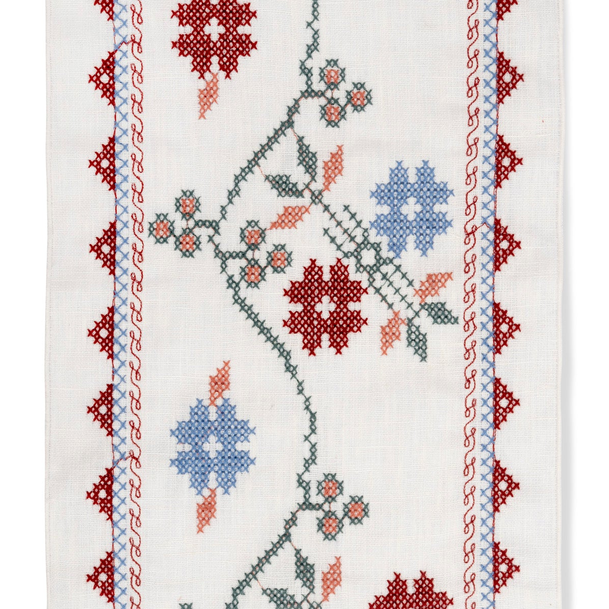 Sample - Volga x Tess Newall Garland Cross Stitch Braid ~ Meadow