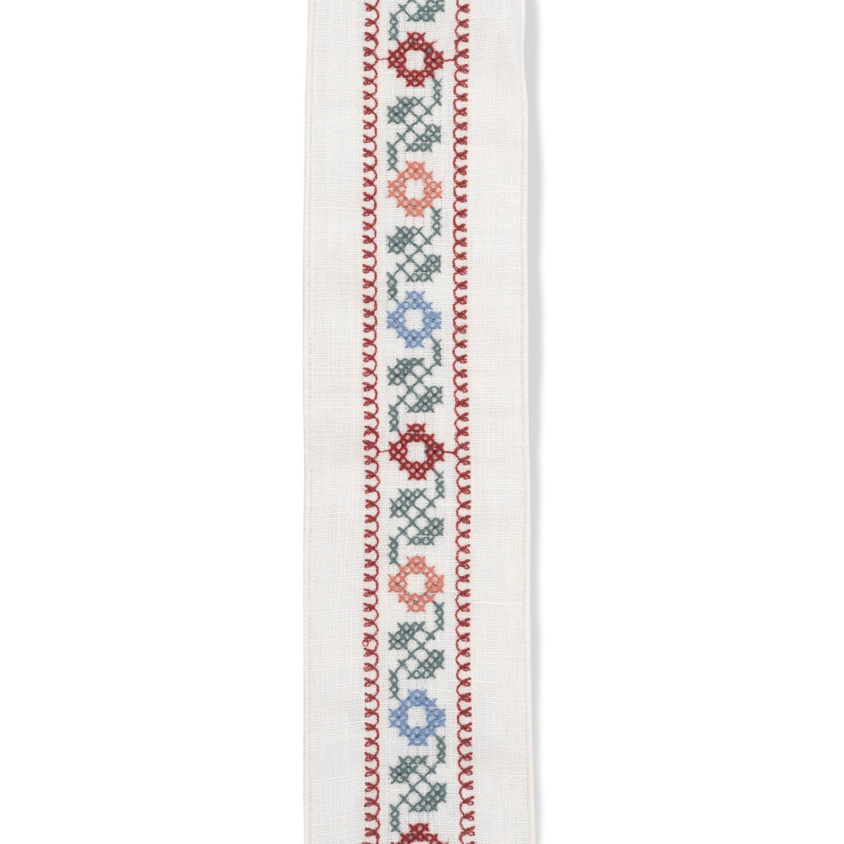 Sample - Volga x Tess Newall Vine Cross Stitch Braid ~ Meadow