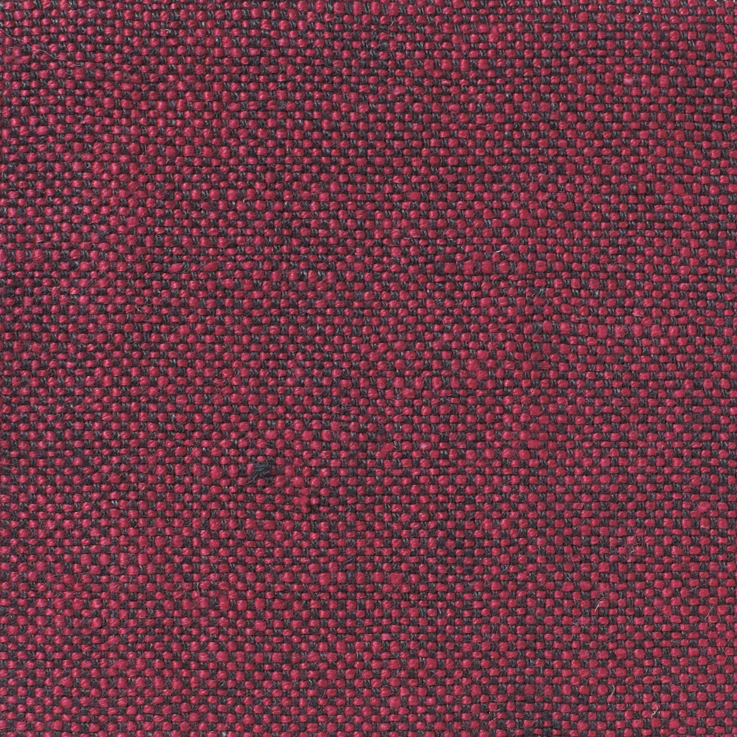 Sample - Mid Weight Dual Weave Linen Volga Red/Charcoal