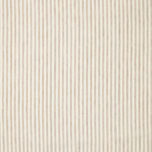 Sample - Narrow Stripe Linen Natural/White