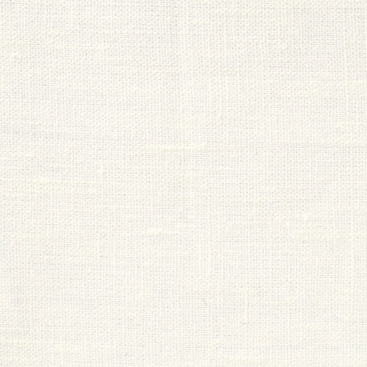 Sample - Light Weight Plain Linen Ivory White