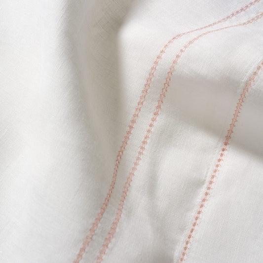 Sample - Coral Hemstitch