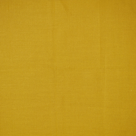 Sample - Light Weight Plain Linen Chinese Yellow